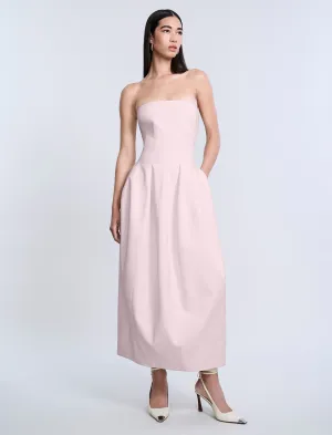 Solid Structured Gown