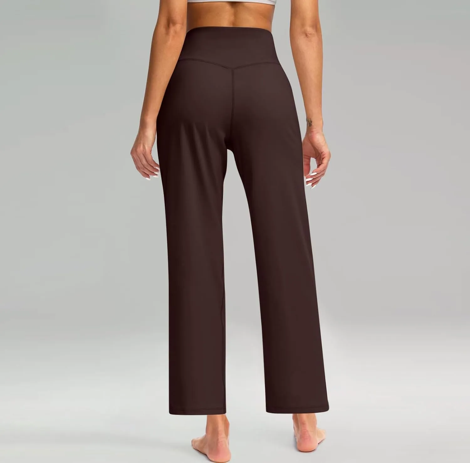 Sweatpants Women, High Waisted Casual Trousers Sweatpants Trendy Pants with Pockets Workout