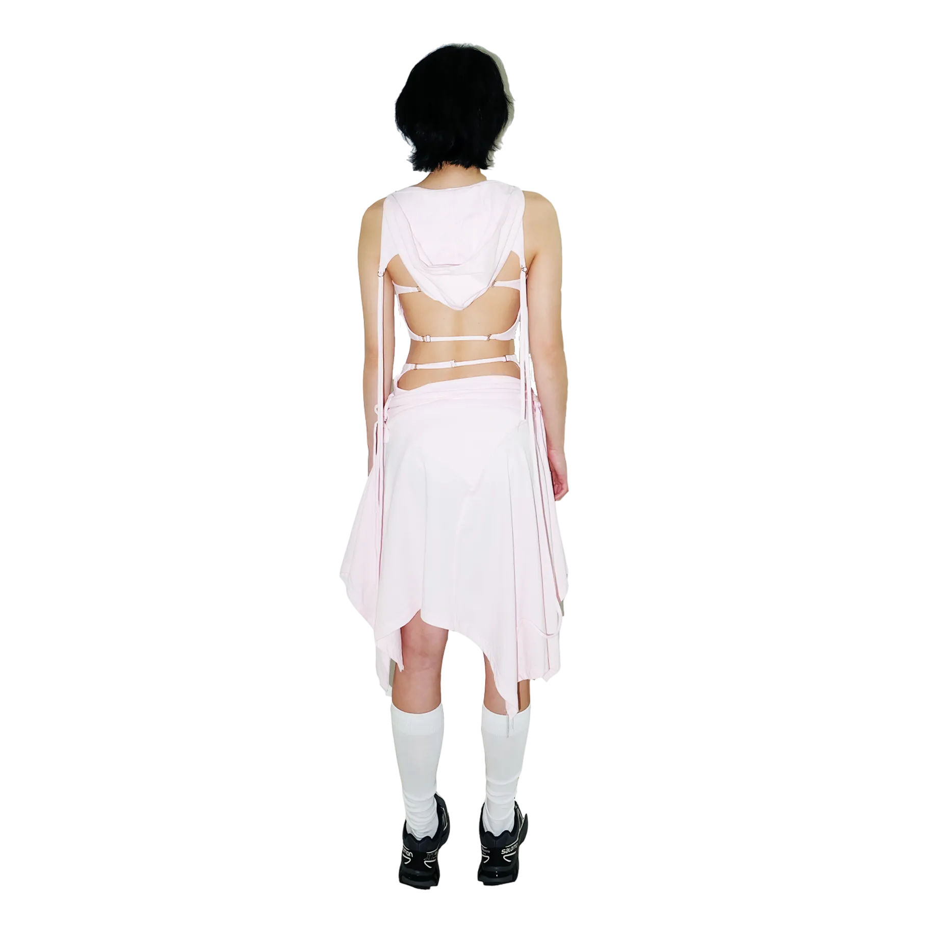 System Midi Skirt — Pink