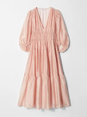 Tiered midi dress