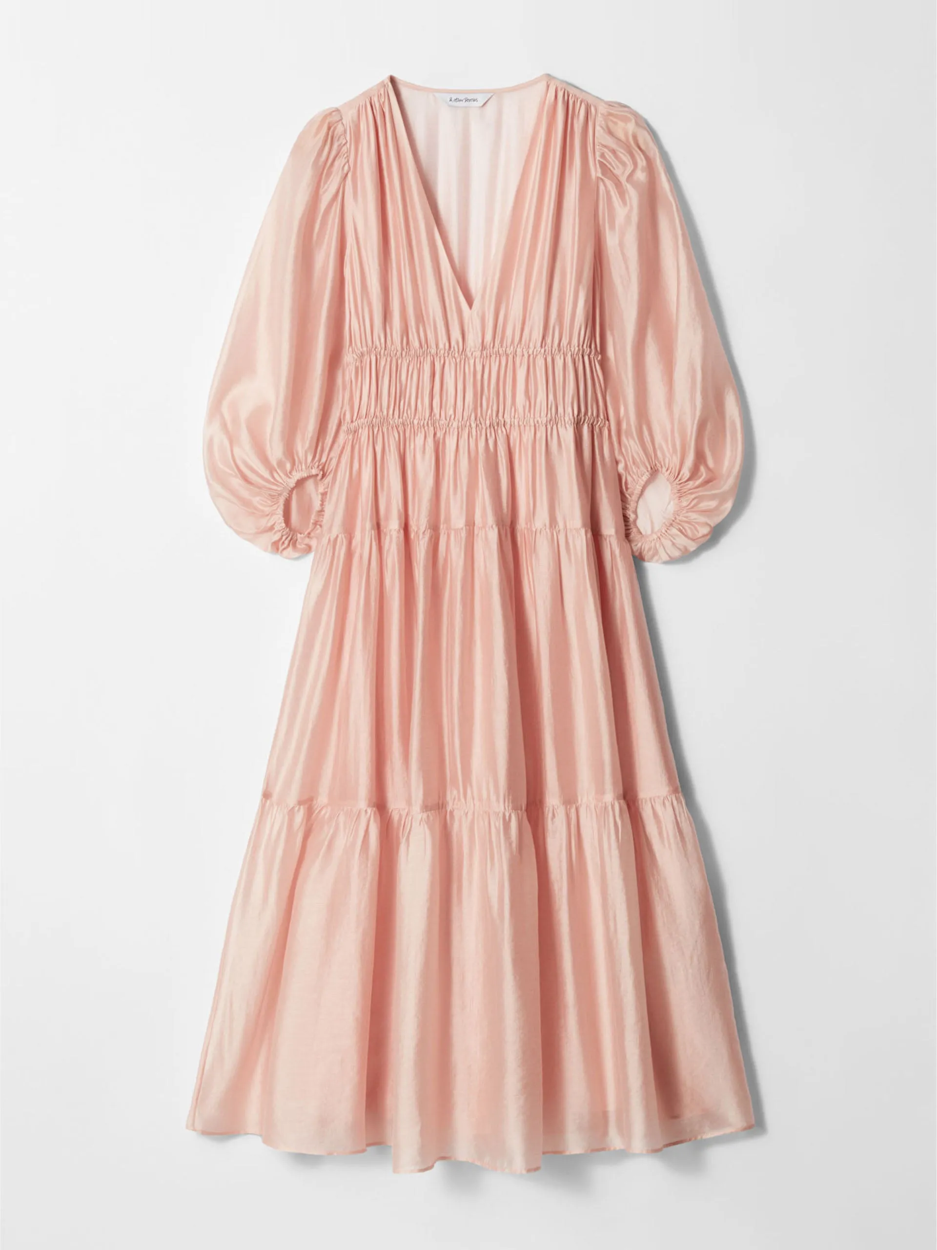 Tiered midi dress