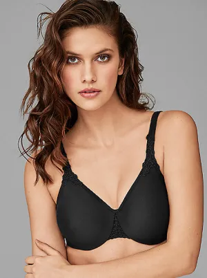 Wacoal Bodysuede Ultra Full Figure Seamless Underwire Bra - Black