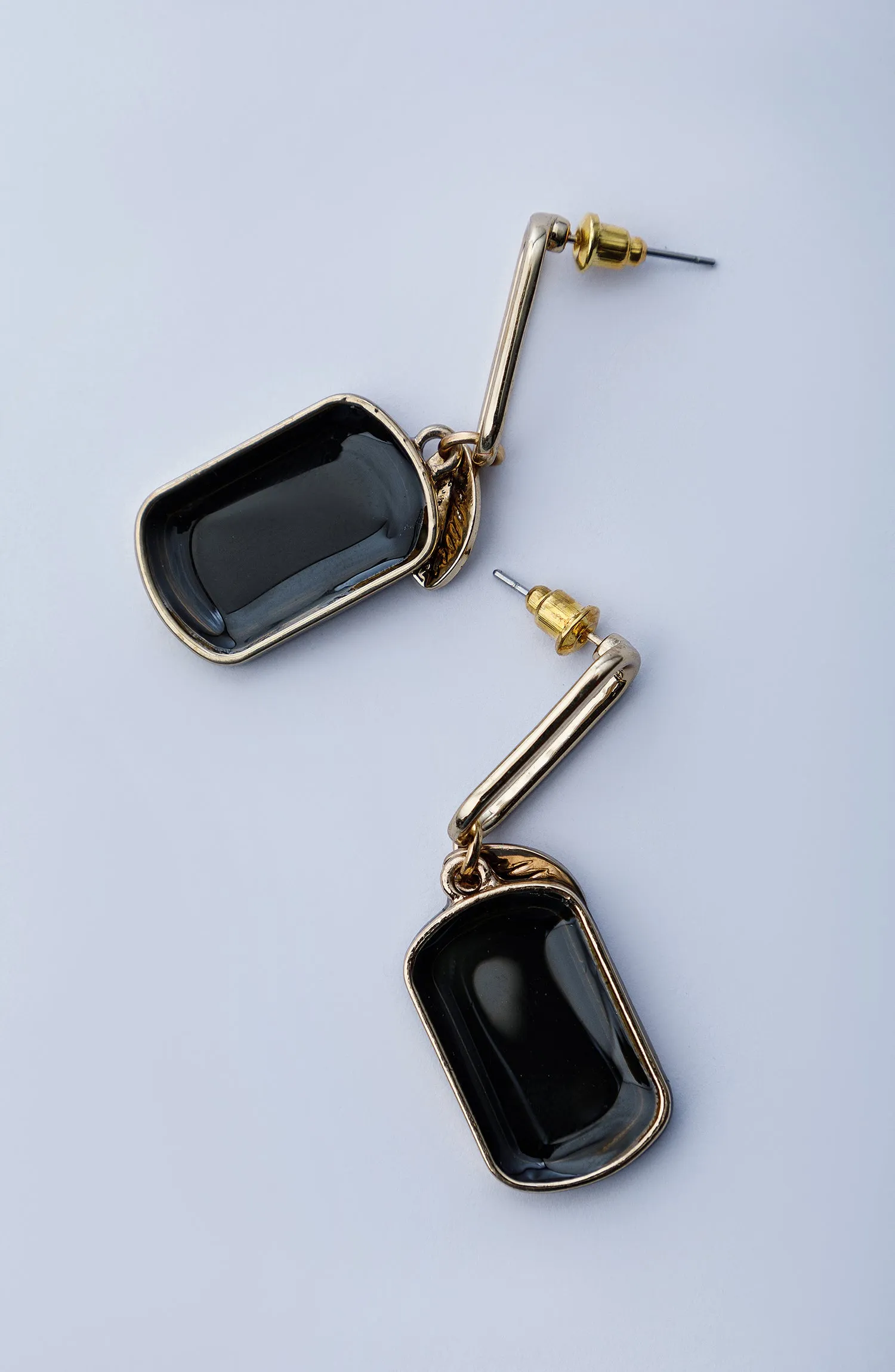 WOMEN EARRINGS - BLACK (WAJE23W-1009)
