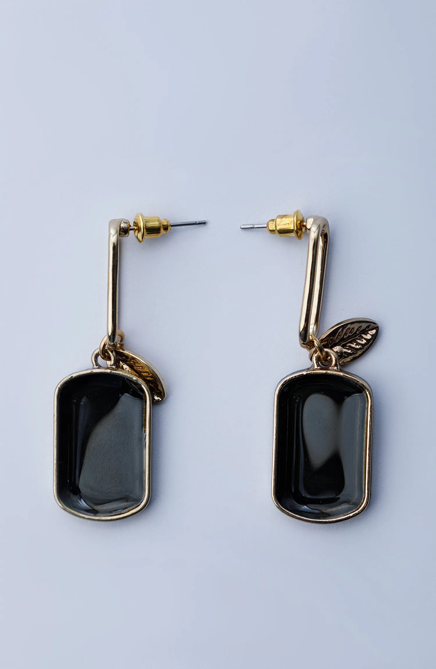 WOMEN EARRINGS - BLACK (WAJE23W-1009)