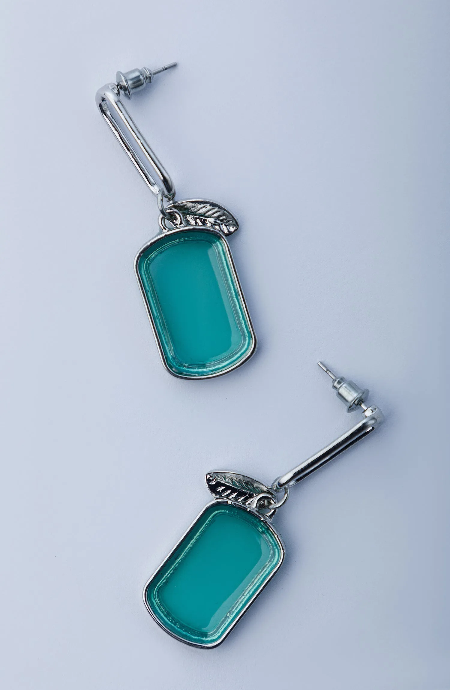 WOMEN EARRINGS - GREEN (WAJE23W-1007)