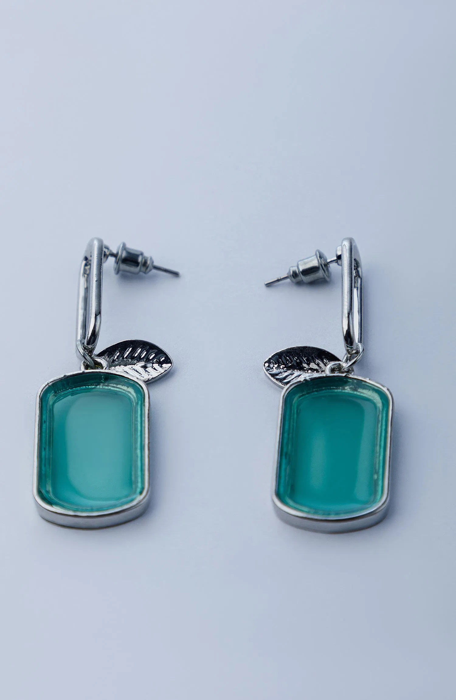 WOMEN EARRINGS - GREEN (WAJE23W-1007)