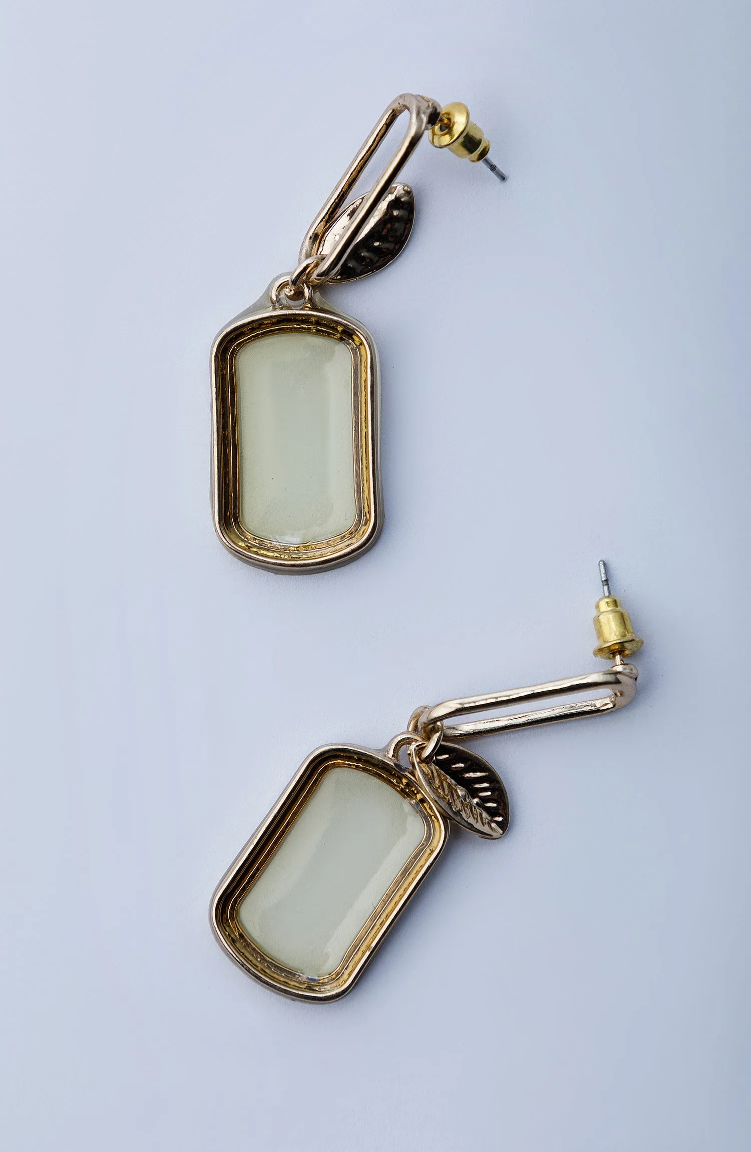 WOMEN EARRINGS - YELLOW (WAJE23W-1004)